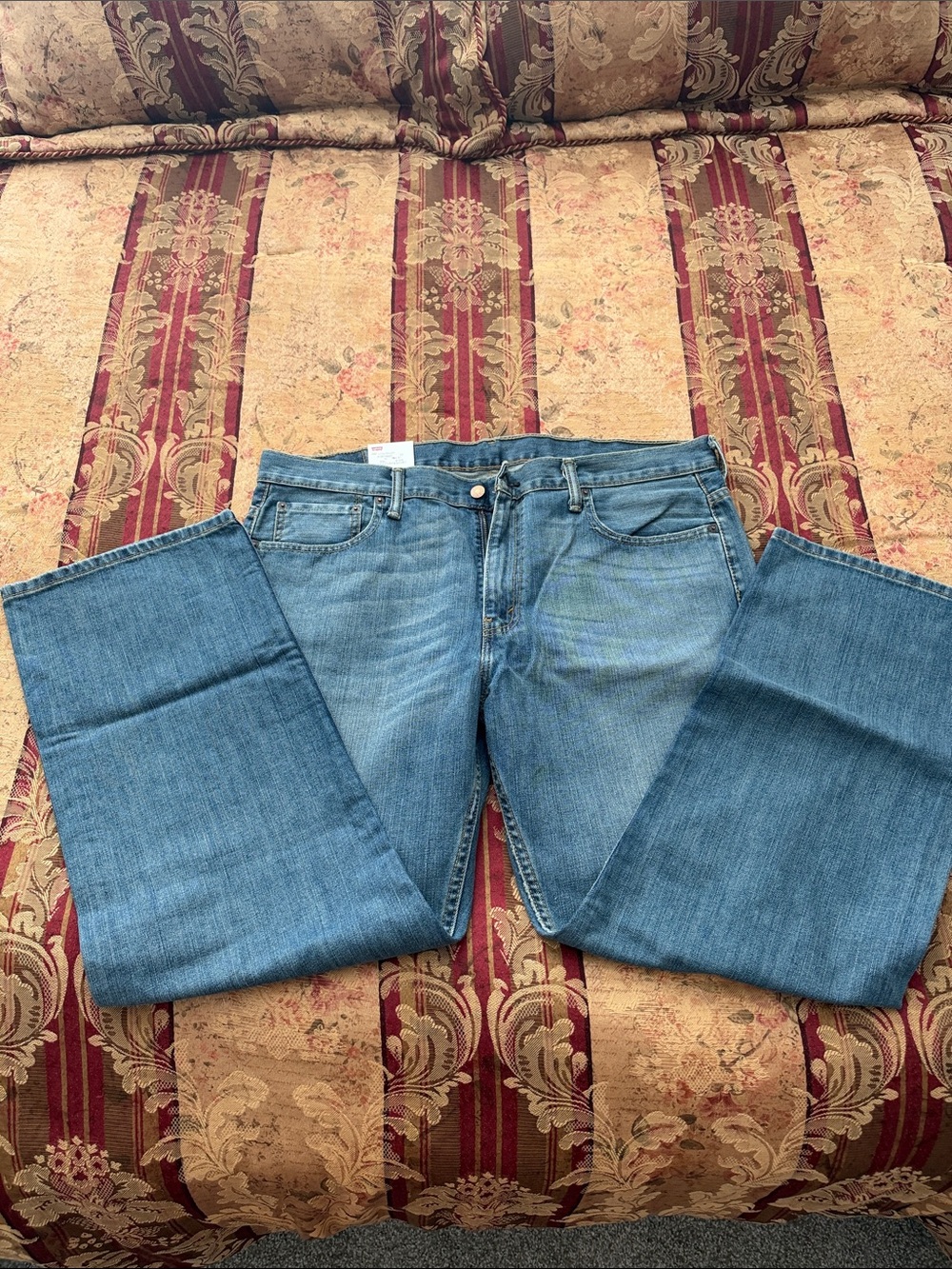 Levi's 569 Light Blue Men's Loose Straight Jeans